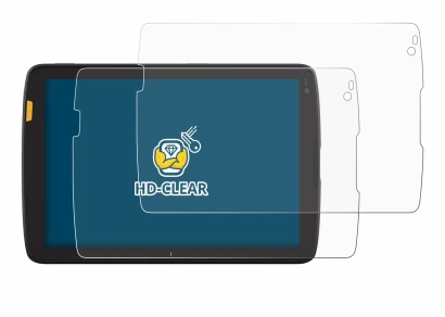 Abbildung des Geräts Zebra ET40 8" mit einer Vielzahl des Displayschutzes.