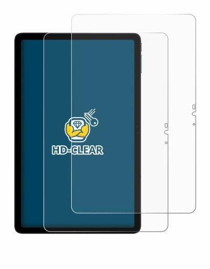 Abbildung des Geräts Doogee T20s mit einer Vielzahl des Displayschutzes.