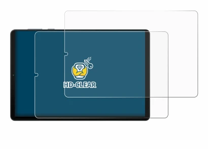 Abbildung des Geräts Lenovo Legion Y700 (2023) mit einer Vielzahl des Displayschutzes.