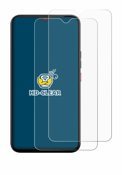 Abbildung des Geräts Gigaset GS5 PRO SE mit einer Vielzahl des Displayschutzes.