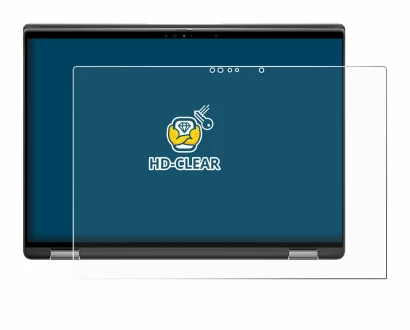 Abbildung des Geräts Dell Latitude 7440 2-in-1 mit einer Vielzahl des Displayschutzes.