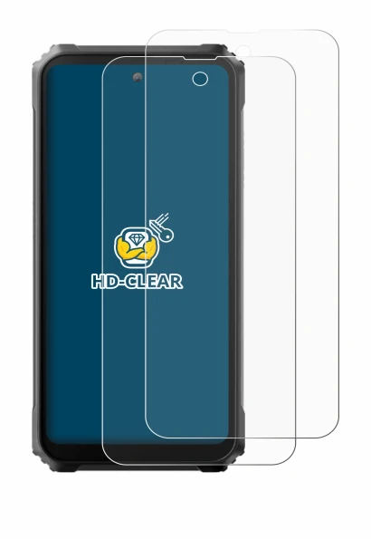 Abbildung des Geräts Blackview BL9000 mit einer Vielzahl des Displayschutzes.