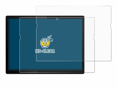 Abbildung des Geräts Lenovo ThinkPad X12 Detachable Gen 2 mit einer Vielzahl des Displayschutzes.