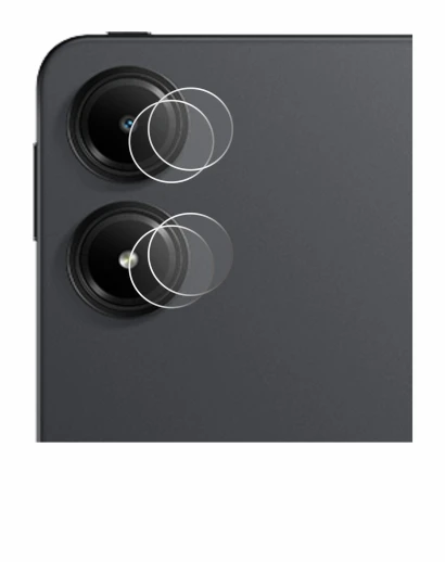 Abbildung des Geräts Xiaomi Redmi Pad Pro (NUR Kameraschutz) mit einer Vielzahl des Displayschutzes.