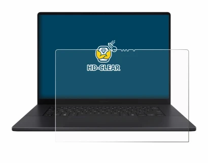 Abbildung des Geräts ASUS ProArt P16 mit einer Vielzahl des Displayschutzes.