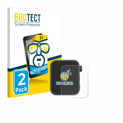 Vorderseite einer Produktverpackung mit dem Markenlogo BROTECT. Daneben ist das Gerät Godox X3 mit dem zugehörigen Displayschu