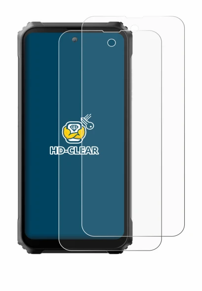 Abbildung des Geräts Blackview BL9000 Pro mit einer Vielzahl des Displayschutzes.