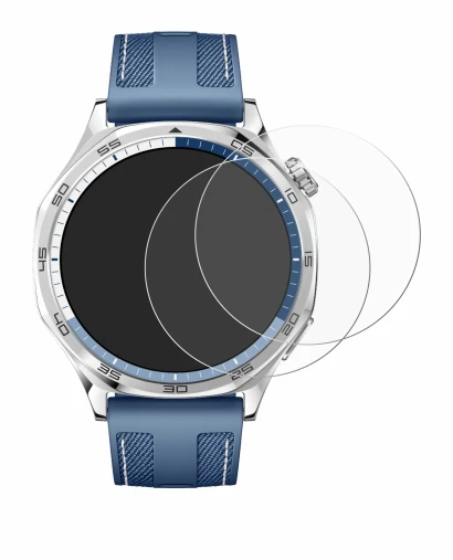 Abbildung des Geräts Huawei Watch GT 5 (46 mm) mit einer Vielzahl des Displayschutzes.