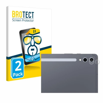 Vorderseite einer Produktverpackung mit dem Markenlogo BROTECT. Daneben ist das Gerät Samsung Galaxy Tab S10 Ultra WiFi (NUR K
