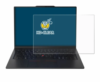 Abbildung des Geräts Lenovo ThinkPad X1 Carbon Gen 13 14" Aura Edition mit einer Vielzahl des Displayschutzes.