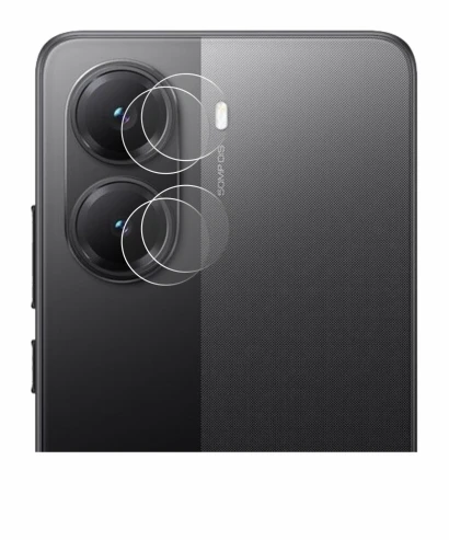 Abbildung des Geräts Xiaomi Poco X7 Pro (NUR Kameraschutz) mit einer Vielzahl des Displayschutzes.