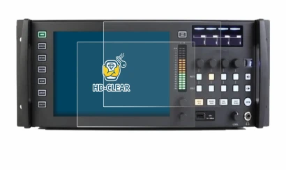 Abbildung des Geräts Behringer Wing Rack mit einer Vielzahl des Displayschutzes.