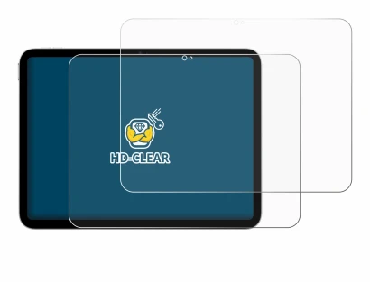 Abbildung des Geräts Apple iPad A16 11" 2025 (11. Gen.) mit einer Vielzahl des Displayschutzes.