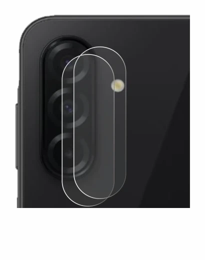 Abbildung des Geräts Samsung Galaxy A26 5G (NUR Kameraschutz) mit einer Vielzahl des Displayschutzes.