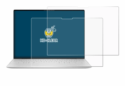 Abbildung des Geräts Dell XPS 13 9350 2024 mit einer Vielzahl des Displayschutzes.