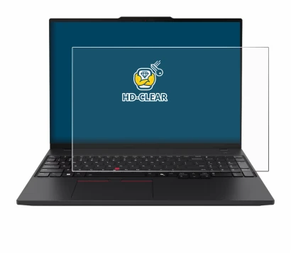 Abbildung des Geräts Lenovo ThinkPad P16s Gen 4 mit einer Vielzahl des Displayschutzes.