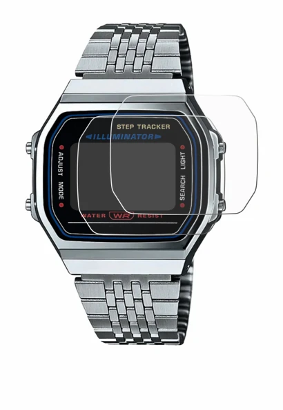 Abbildung des Geräts Casio iconic ABL-100WE-1A mit einer Vielzahl des Displayschutzes.
