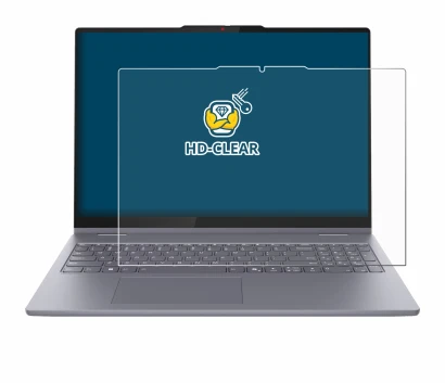 Abbildung des Geräts Lenovo IdeaPad 5 2-in-1 14AKP10 mit einer Vielzahl des Displayschutzes.