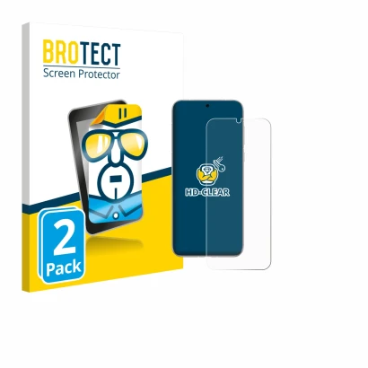 Vorderseite einer Produktverpackung mit dem Markenlogo BROTECT. Daneben ist das Gerät Huawei Pura 80 Ultra mit dem zugehörigen