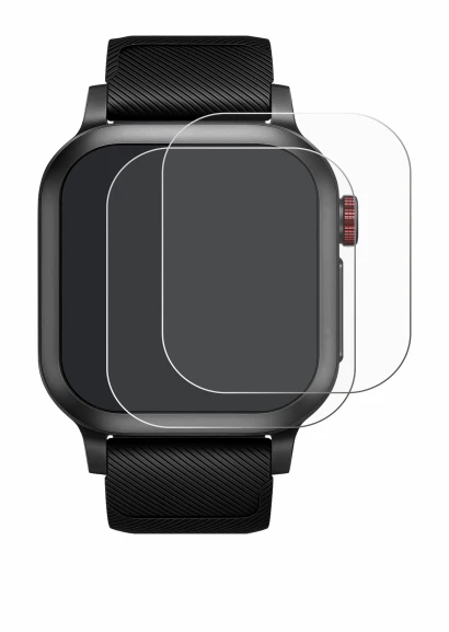 Abbildung des Geräts Haylou Iron Neo 1.95" mit einer Vielzahl des Displayschutzes.