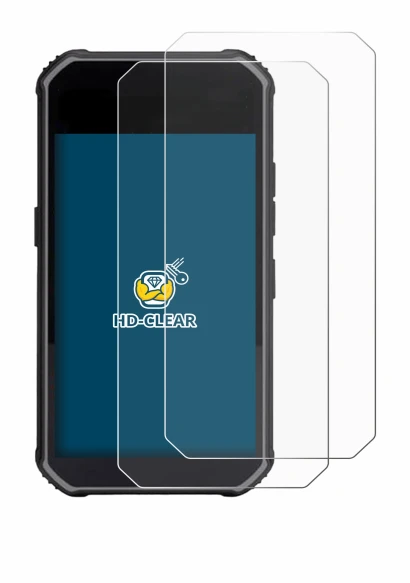 Abbildung des Geräts SkyCaddie Pro 5X mit einer Vielzahl des Displayschutzes.