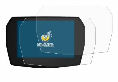 Abbildung des Geräts Ducati Streetfighter V2 2025 mit einer Vielzahl des Displayschutzes.