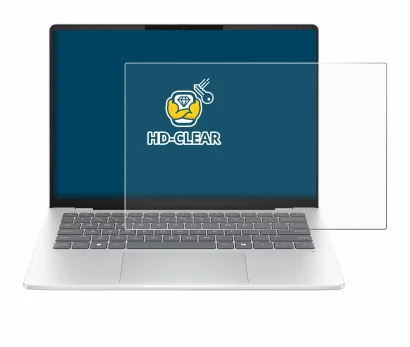 Abbildung des Geräts HP OmniBook 5 14 mit einer Vielzahl des Displayschutzes.