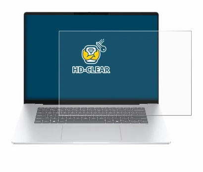 Abbildung des Geräts HP OmniBook 5 16 mit einer Vielzahl des Displayschutzes.