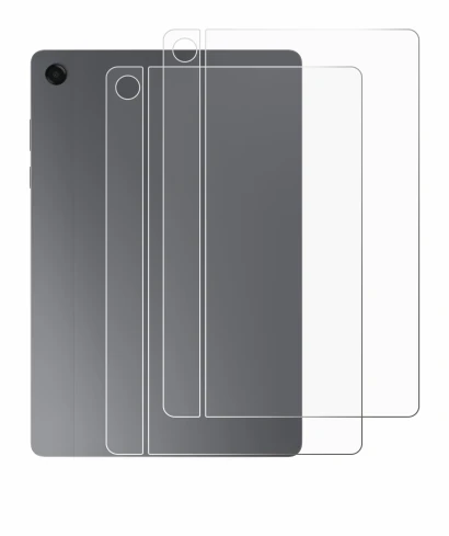 Abbildung des Geräts Samsung Galaxy Tab A11 Plus WiFi 11" (Rückseite) mit einer Vielzahl des Displayschutzes.