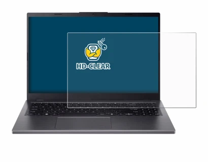Abbildung des Geräts Acer Aspire 15 A15-51 mit einer Vielzahl des Displayschutzes.