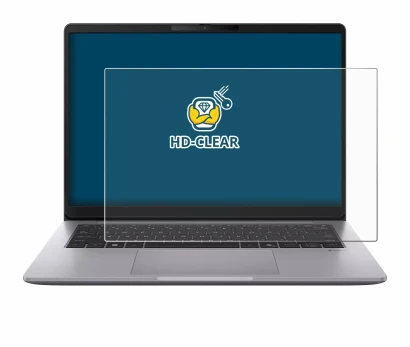 Abbildung des Geräts ASUS ExpertBook P3 G2 mit einer Vielzahl des Displayschutzes.