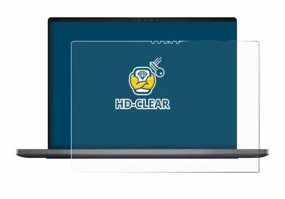 Abbildung des Geräts Dell XPS 14 DA14260 mit einer Vielzahl des Displayschutzes.