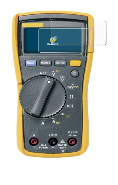 Abbildung des Geräts Fluke MultiMeter 115 mit einer Vielzahl des Displayschutzes.