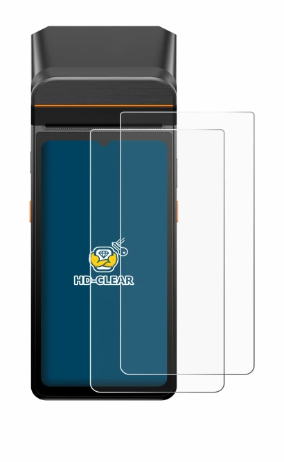 Abbildung des Geräts Sunmi V3 A13 mit einer Vielzahl des Displayschutzes.