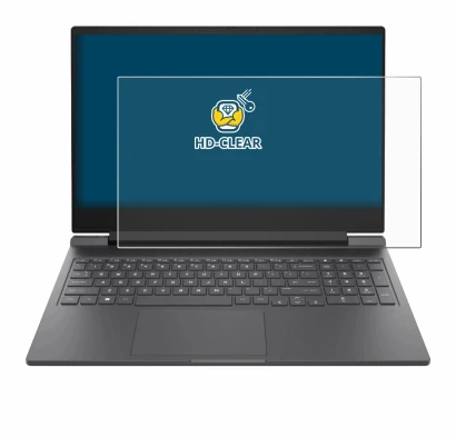 Abbildung des Geräts HP Victus 16-r0024nf mit einer Vielzahl des Displayschutzes.