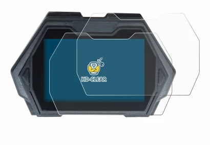 Abbildung des Geräts Kukirin G3 Pro mit einer Vielzahl des Displayschutzes.