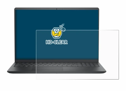 Abbildung des Geräts Dell Pro 15 Essential PV15250 mit einer Vielzahl des Displayschutzes.