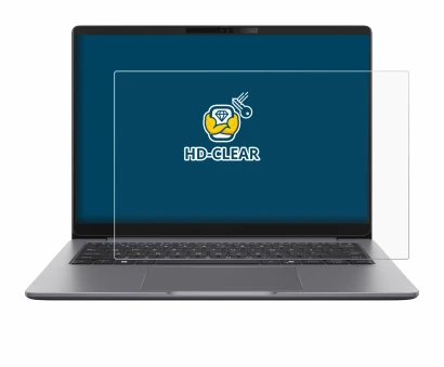 Abbildung des Geräts ASUS ExpertBook PM3 mit einer Vielzahl des Displayschutzes.