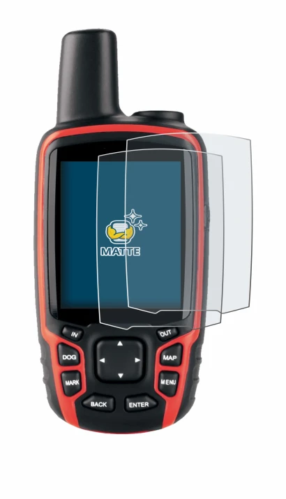 Abbildung des Geräts Garmin Astro 320 mit einer Vielzahl des Displayschutzes.