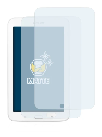 Abbildung des Geräts Samsung Galaxy Tab 3 7.0 Lite mit einer Vielzahl des Displayschutzes.