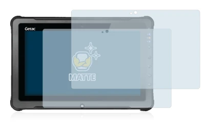 Abbildung des Geräts Getac F110 G5 mit einer Vielzahl des Displayschutzes.
