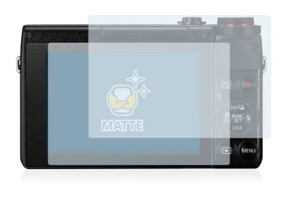 Abbildung des Geräts Canon PowerShot G7 X G7X mit einer Vielzahl des Displayschutzes.