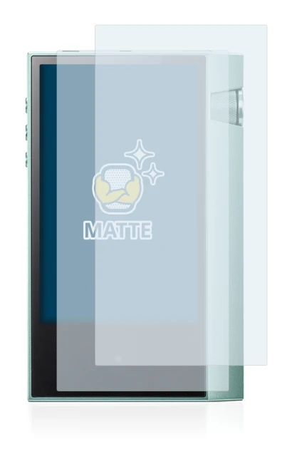 Abbildung des Geräts Astell&Kern AK70 mit einer Vielzahl des Displayschutzes.