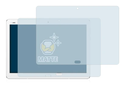 Abbildung des Geräts Huawei MediaPad M3 Lite 10.1 mit einer Vielzahl des Displayschutzes.