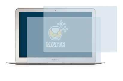 Abbildung des Geräts Apple MacBook Air 13" (Anfang 2015) mit einer Vielzahl des Displayschutzes.