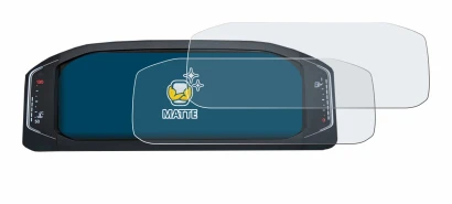 Abbildung des Geräts Volkswagen Active Info Display T-Roc mit einer Vielzahl des Displayschutzes.