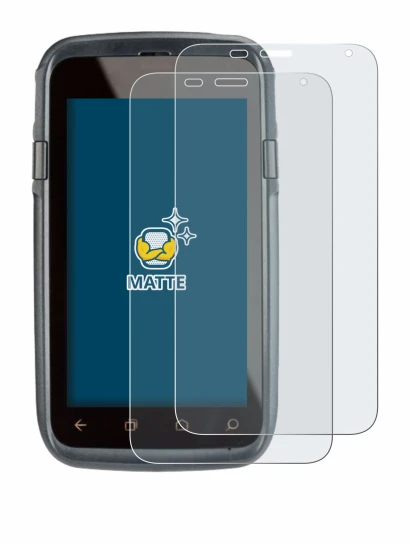 Abbildung des Geräts Honeywell Dolphin CT60 mit einer Vielzahl des Displayschutzes.