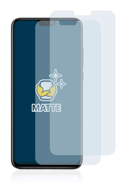 Abbildung des Geräts Honor View 10 Lite mit einer Vielzahl des Displayschutzes.
