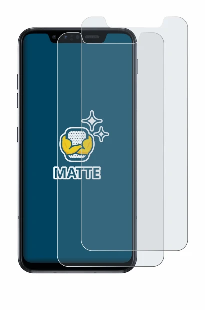 Abbildung des Geräts LG G8s ThinQ mit einer Vielzahl des Displayschutzes.