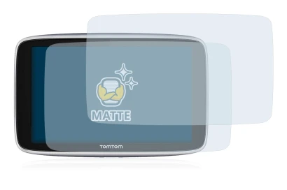 Abbildung des Geräts TomTom GO Premium (5") mit einer Vielzahl des Displayschutzes.